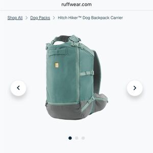 Ruffwear Hitch Hiker Dog Backpack Carrier
